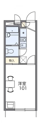 レオパレス明日香の物件間取画像